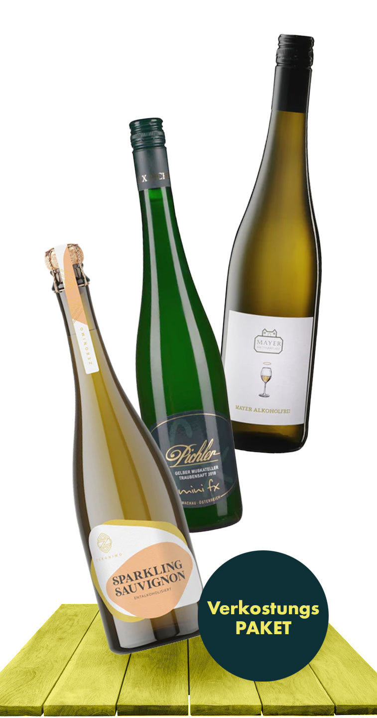 Alkoholfreies Weinpaket