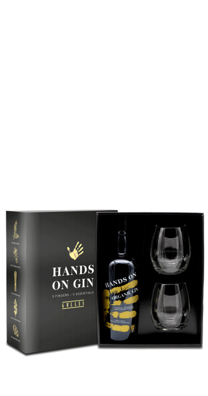 Hands on Gin Set inkl. 2 Gläser